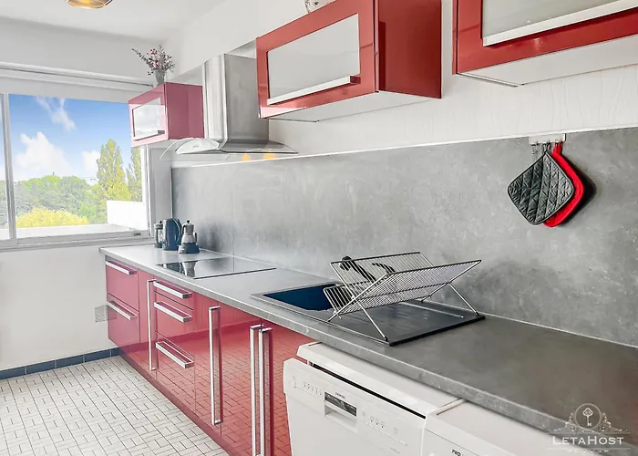 Lägenhet Vue Degagee, Cuisine Moderne Et Wifi